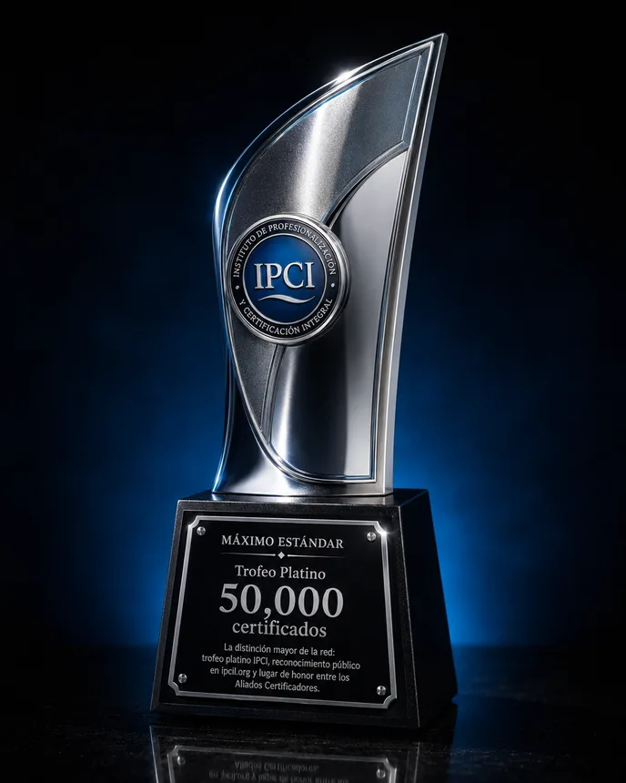 Trofeo Platino IPCIL — 50,000 certificados